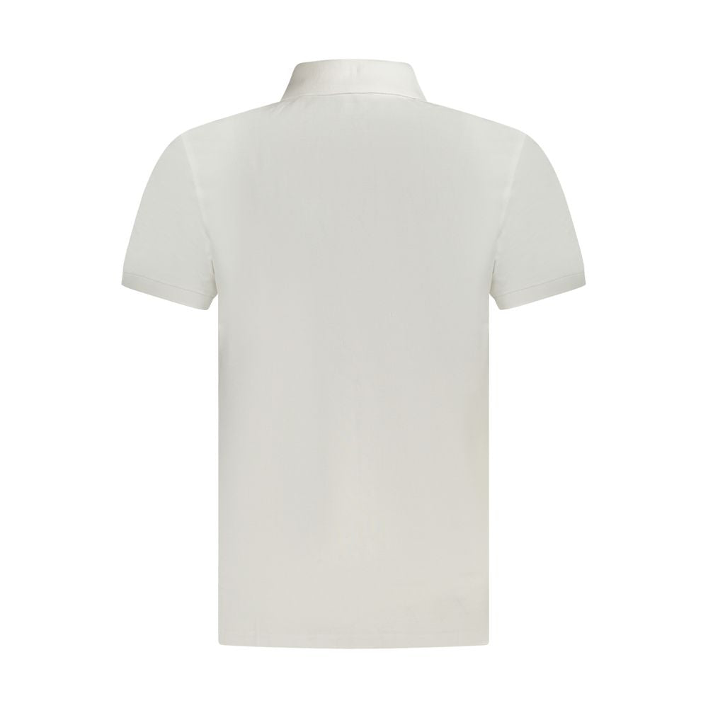 Timberland Bianco Cotton Men Polo Shirt | Regal Royce