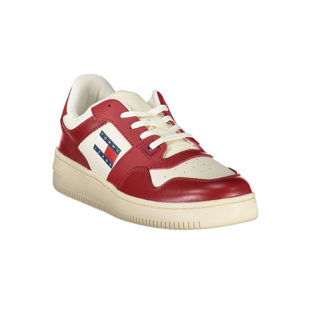 Tommy Hilfiger Rosso Leather Women Sneaker | Regal Royce