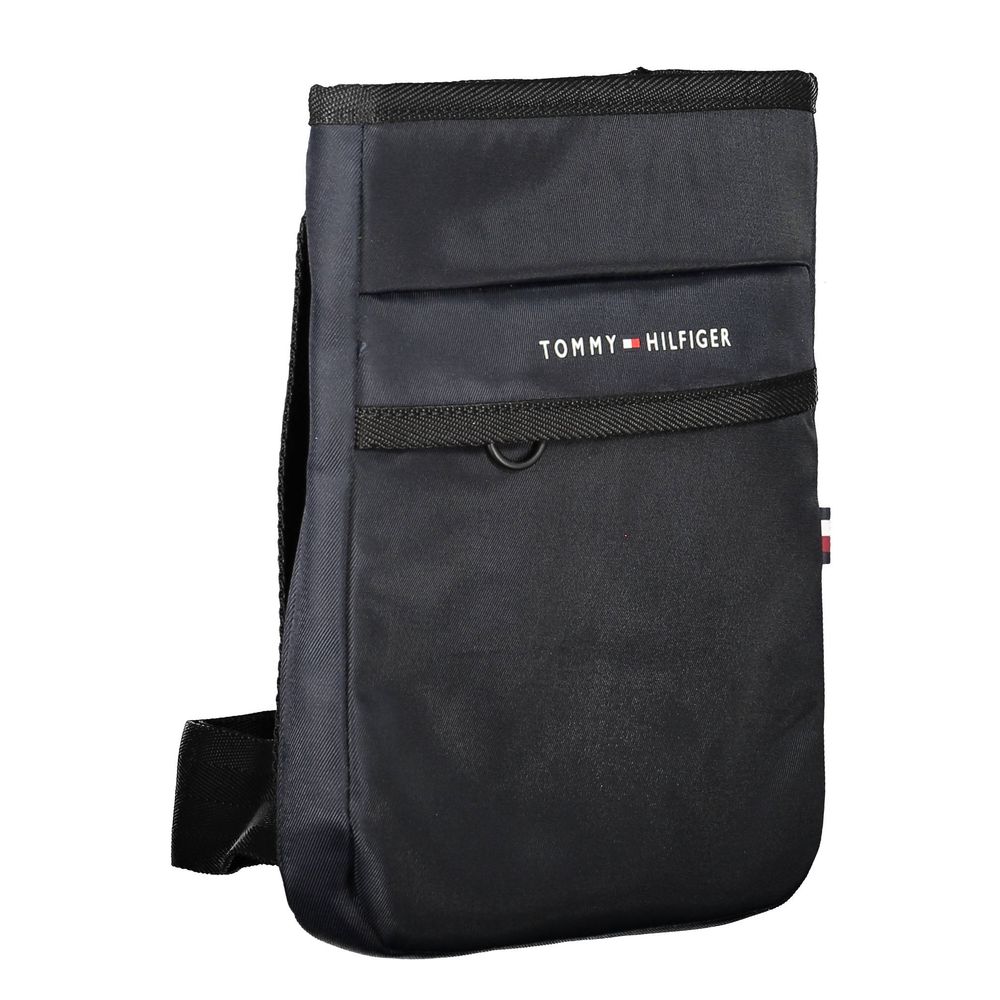 Tommy Hilfiger Blue Polyester Men's Shoulder Bag | Regal Royce