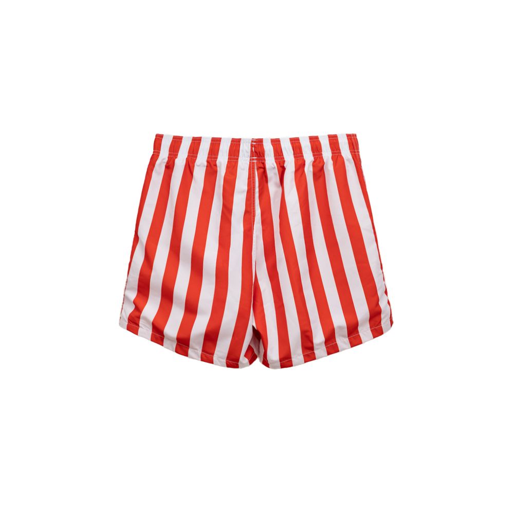 Emporio Armani Red Polyester Swim Shorts | Regal Royce