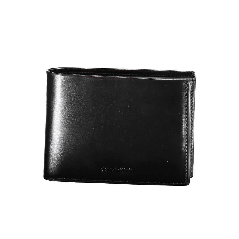 Calvin Klein Black Leather Men Wallet | Regal Royce