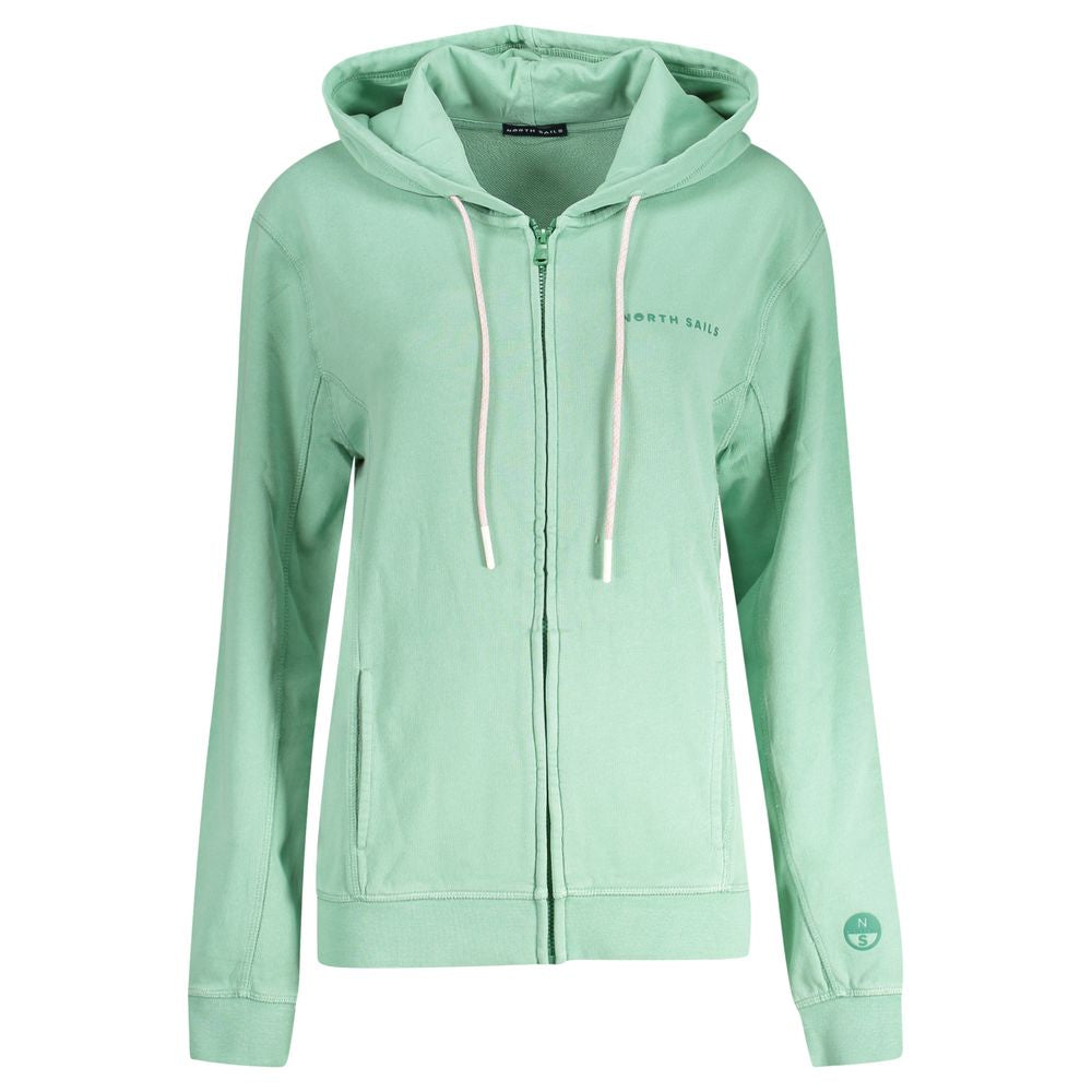 North Sails Verde Cotton Women Sweatshirt | Regal Royce