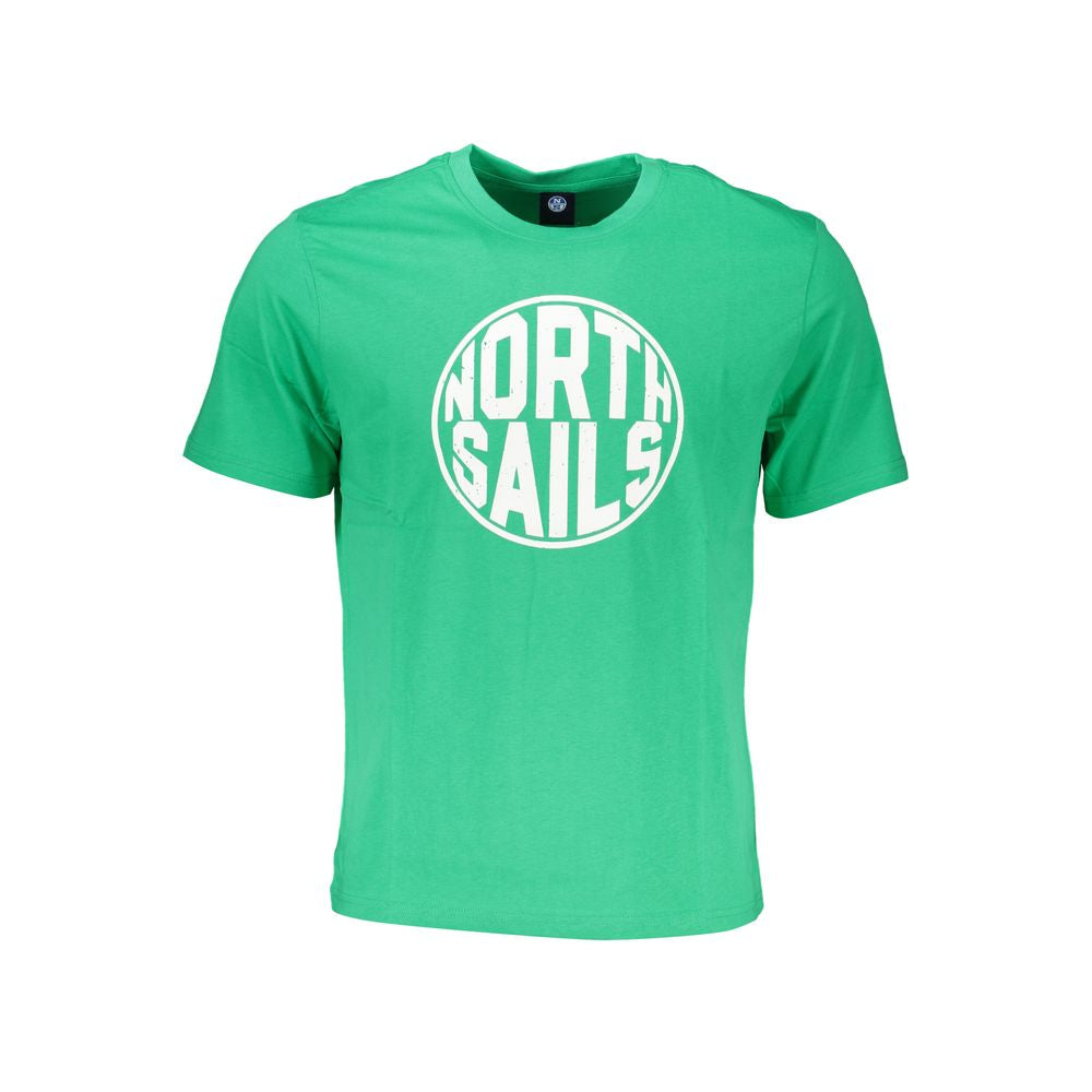 North Sails Verde Cotton Men T-Shirt | Regal Royce