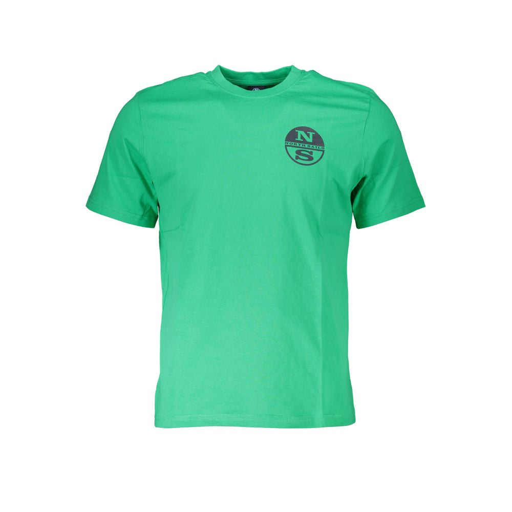 North Sails Verde Cotton Men T-Shirt | Regal Royce