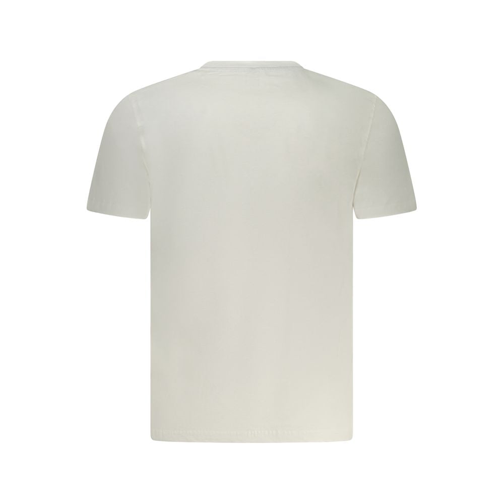 North Sails White Cotton Men T-Shirt | Regal Royce
