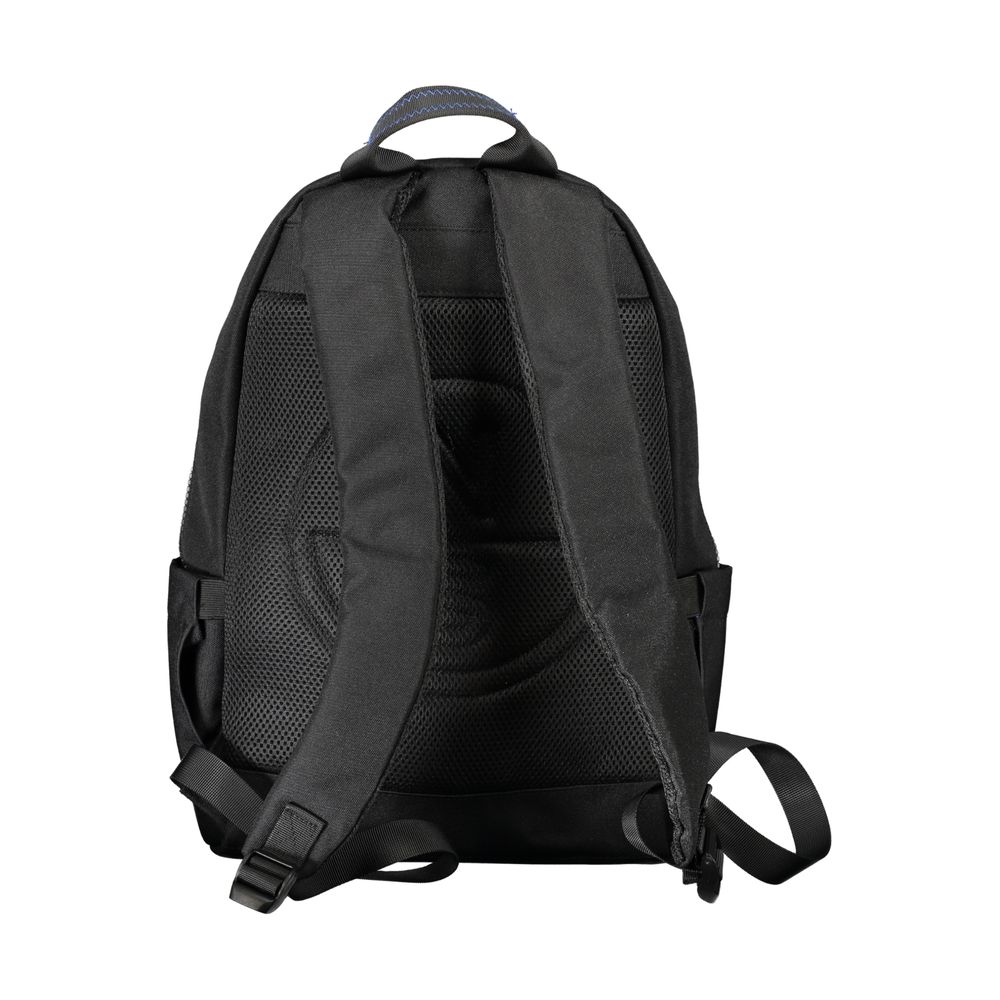 North Sails Black Polyester Men Backpack | Regal Royce