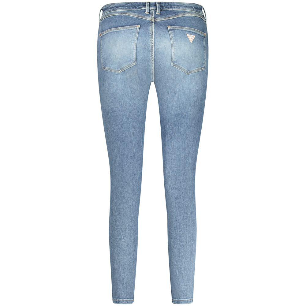 Guess Jeans Blu Recycled Cotton Woman Jeans | Regal Royce