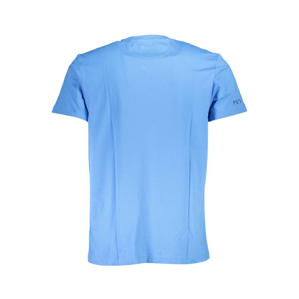La Martina Azzurro Cotton Men T-Shirt | Regal Royce