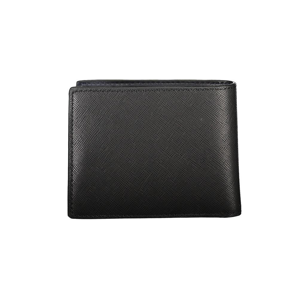 Tommy Hilfiger Black Leather Men Wallet | Regal Royce