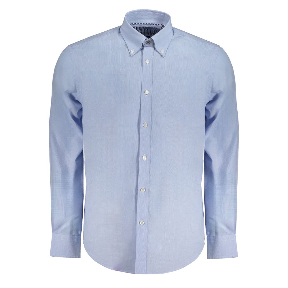 Harmont & Blaine Azzurro Organic Cotton Men's Shirt | Regal Royce