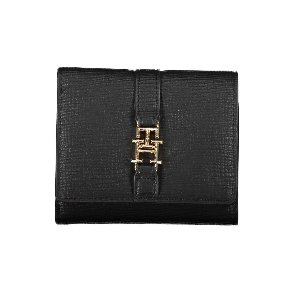 Tommy Hilfiger Nero Polyurethane Women Wallet | Regal Royce