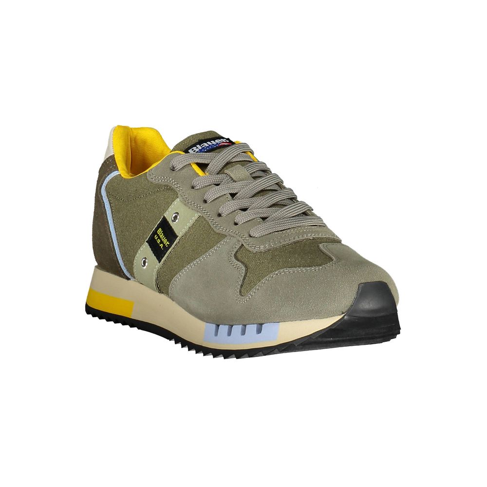 Blauer Verde Leather Men Sneaker | Regal Royce