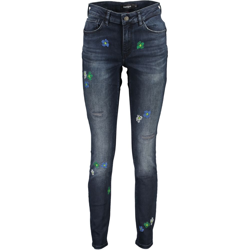 Desigual Blu Cotton Women's Jeans | Regal Royce
