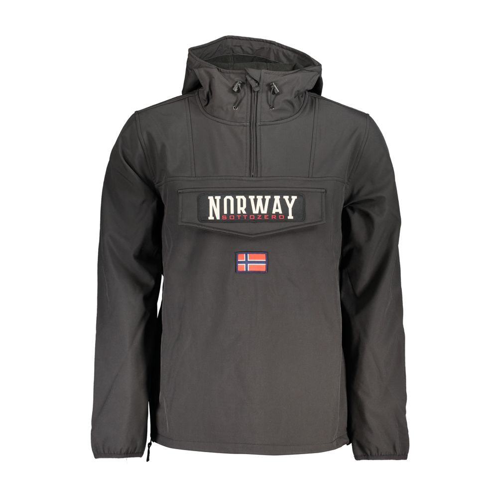 Norway 1963 Nero Polyester Men's Jacket | Regal Royce