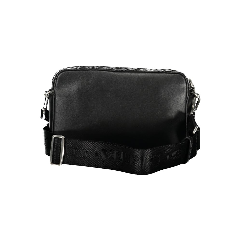 Calvin Klein Black Polyurethane Women's Shoulder Bag | Regal Royce