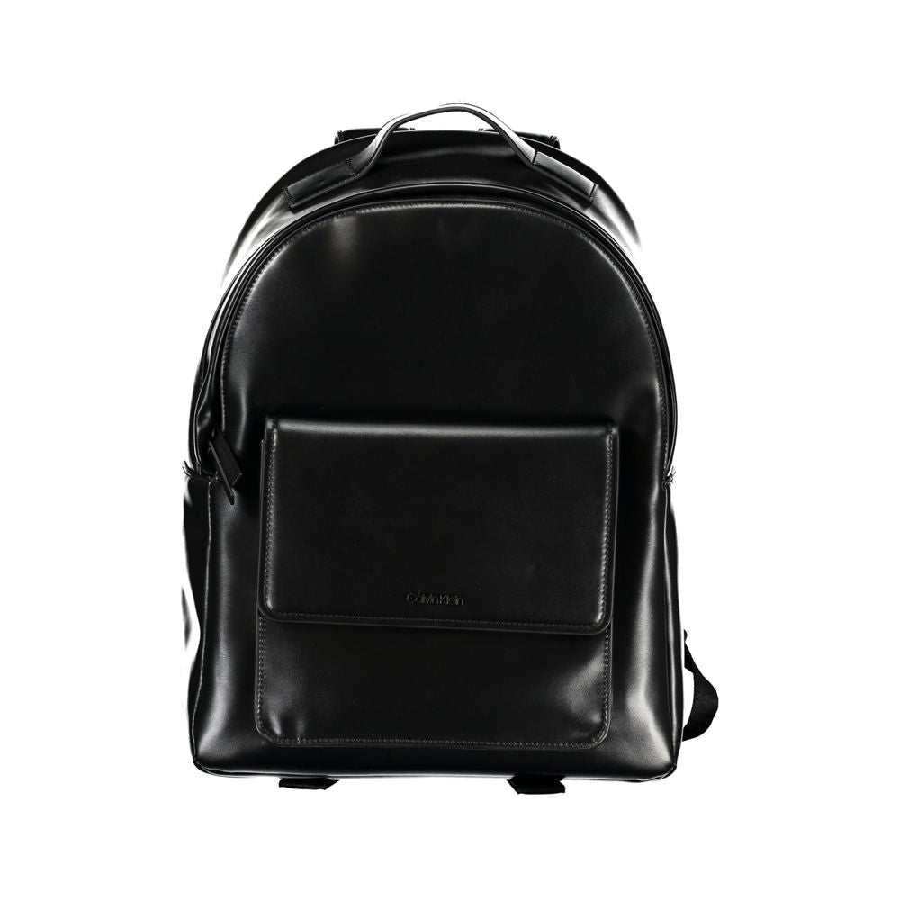 Calvin Klein Elegant Black Urban Backpack with Laptop Compartment | Regal Royce