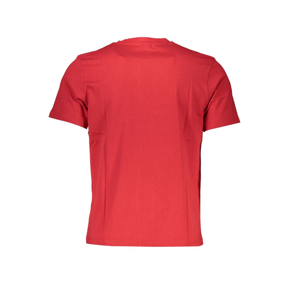 North Sails Red Cotton Men T-Shirt | Regal Royce