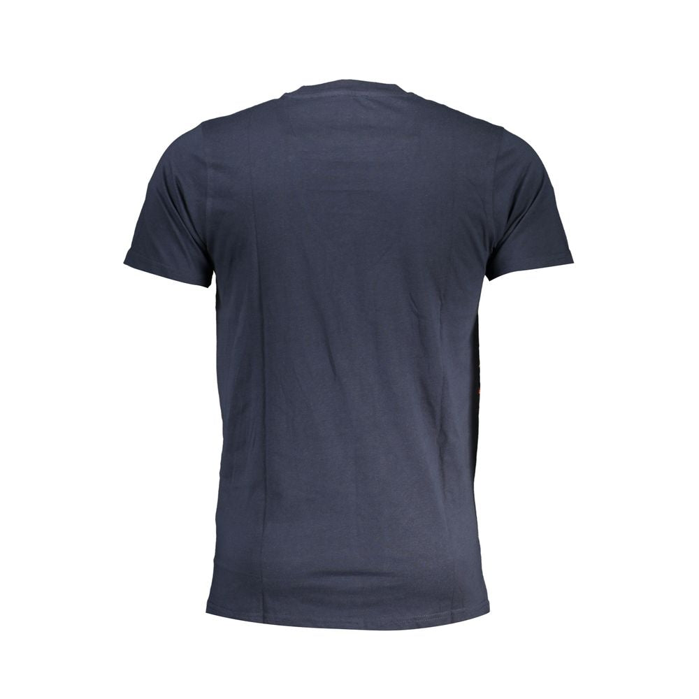 Cavalli Class Blu Cotton Mens T-Shirt | Regal Royce