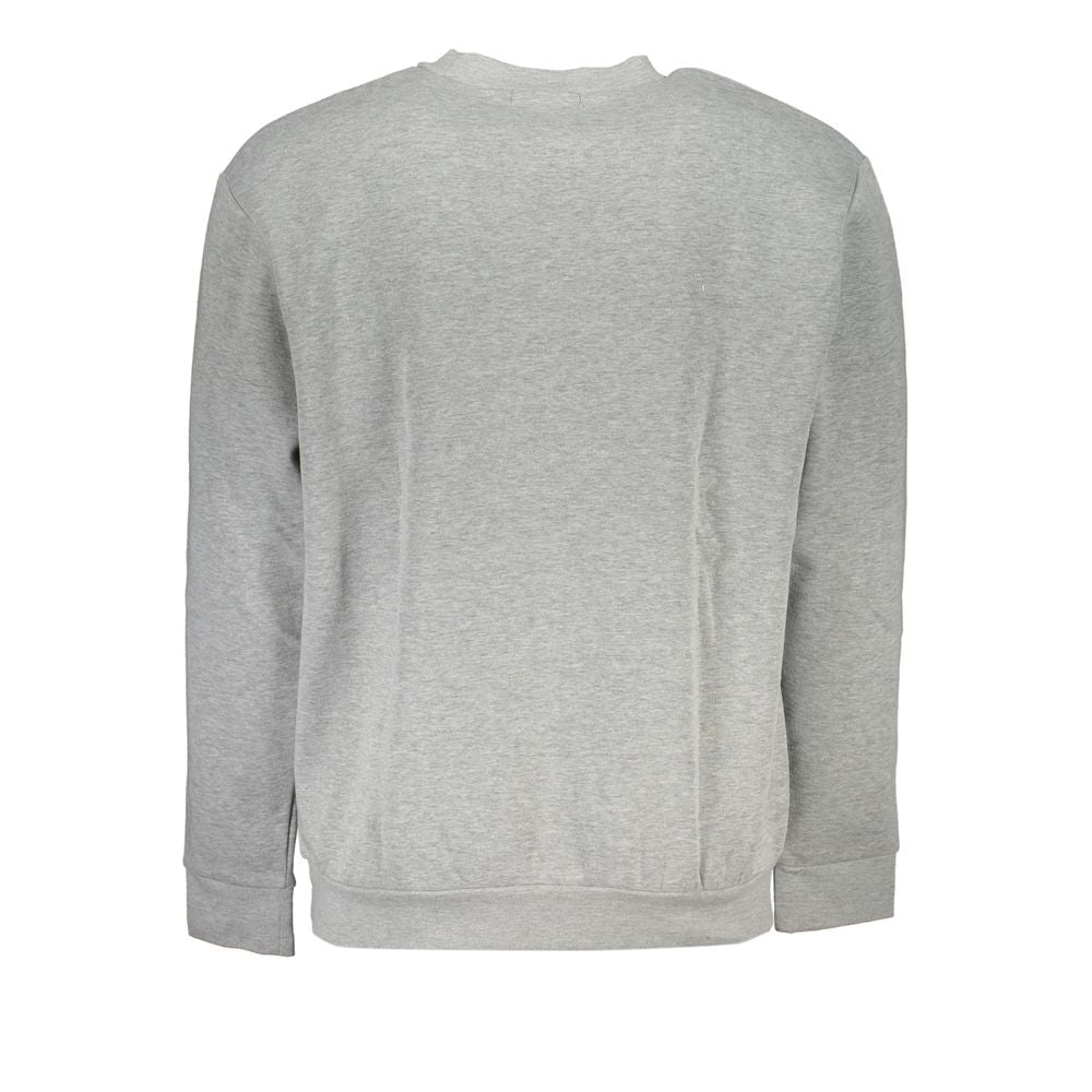 Cavalli Class Gray Cotton Men Sweater | Regal Royce