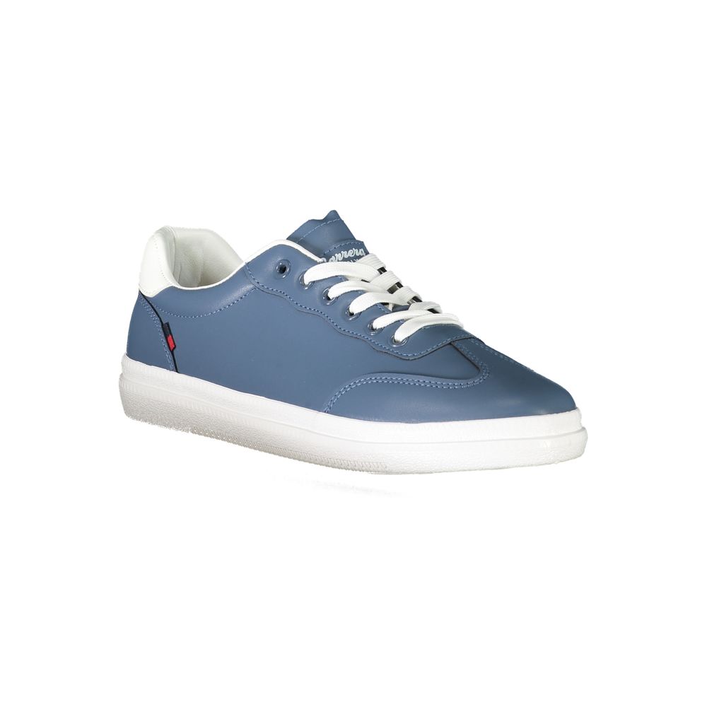 Carrera Blu Poliuretano Men Sneaker | Regal Royce
