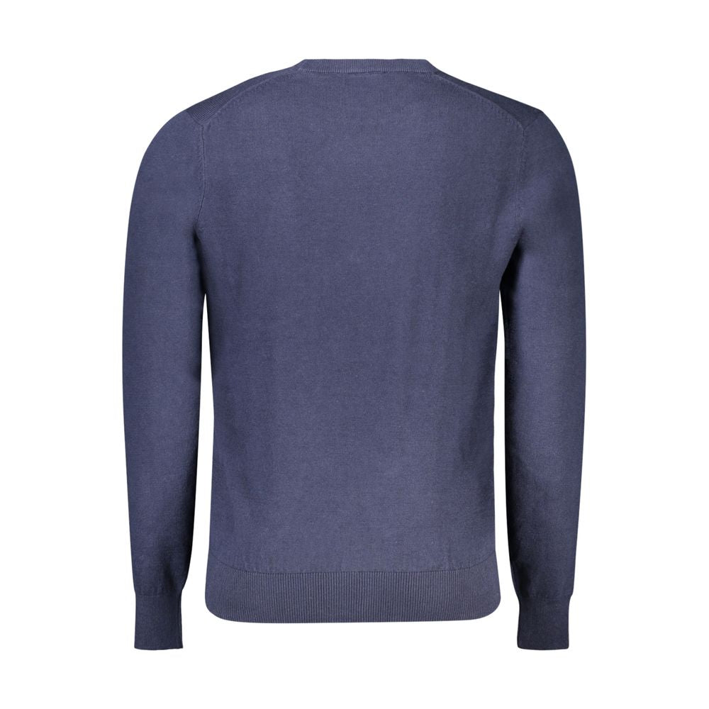 North Sails Blue Cotton Men Sweater | Regal Royce