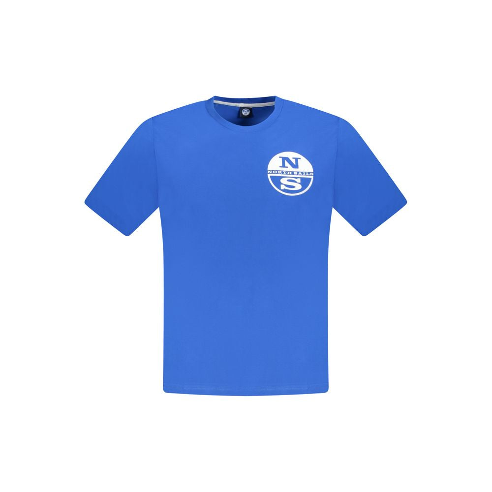 North Sails Blue Cotton Men's T-Shirt | Regal Royce