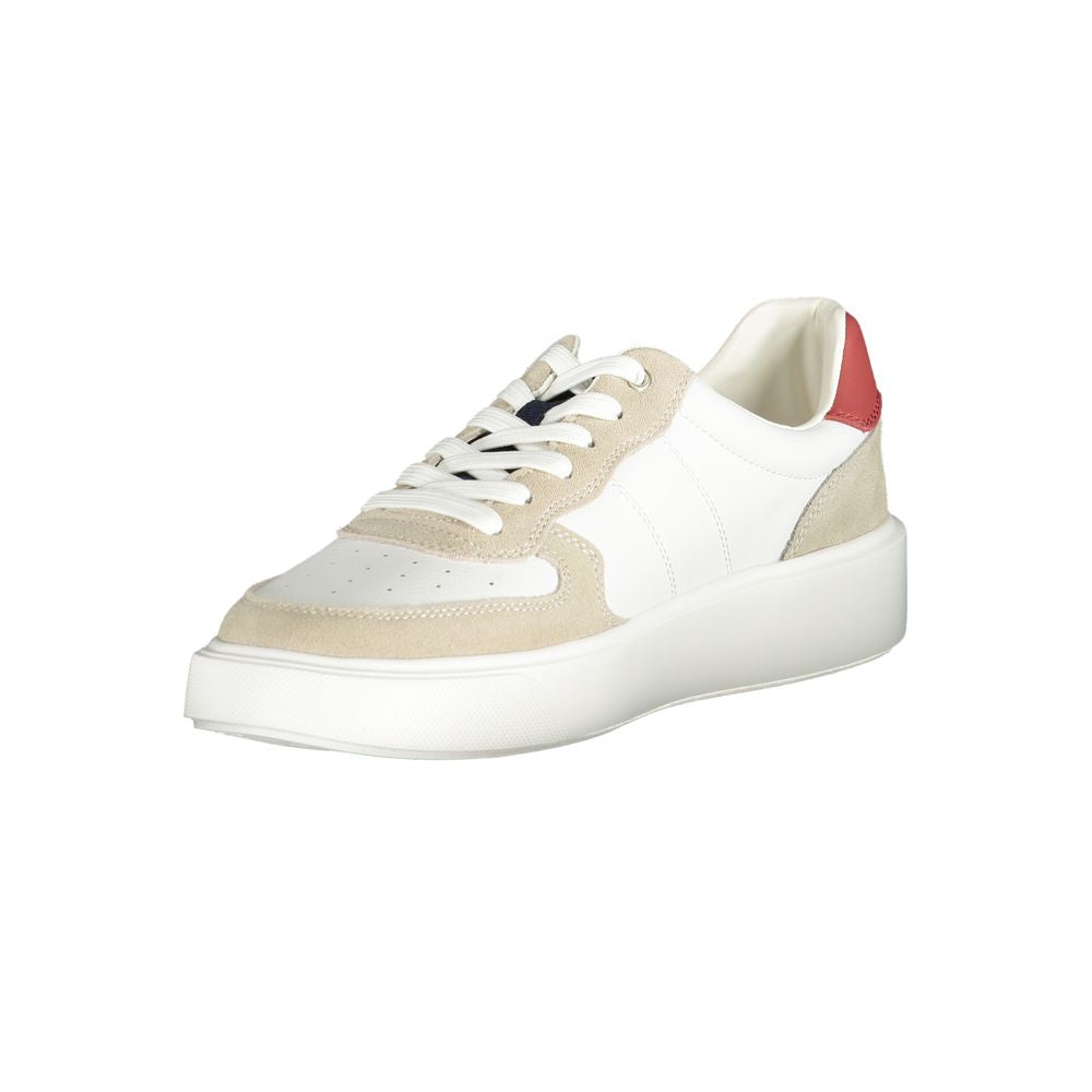 Blauer White Polyurethane Men Sneaker | Regal Royce