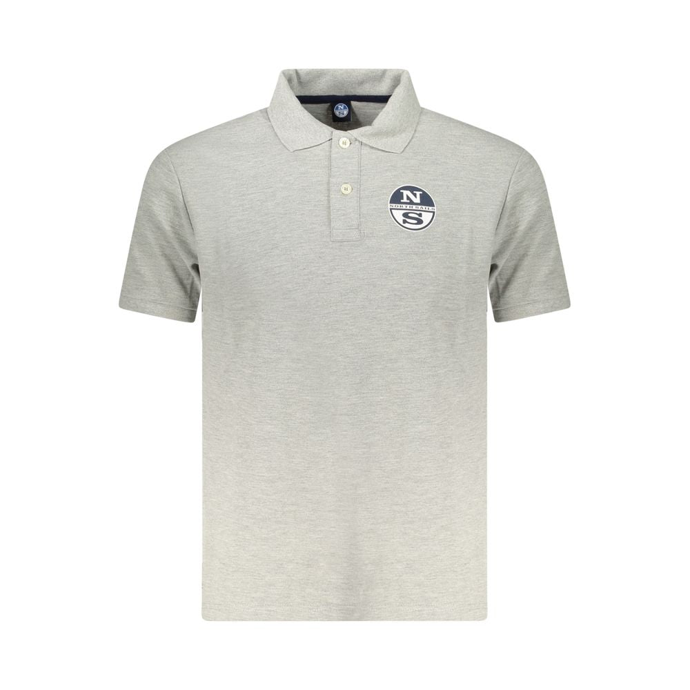 North Sails Grigio Cotton Men Polo | Regal Royce
