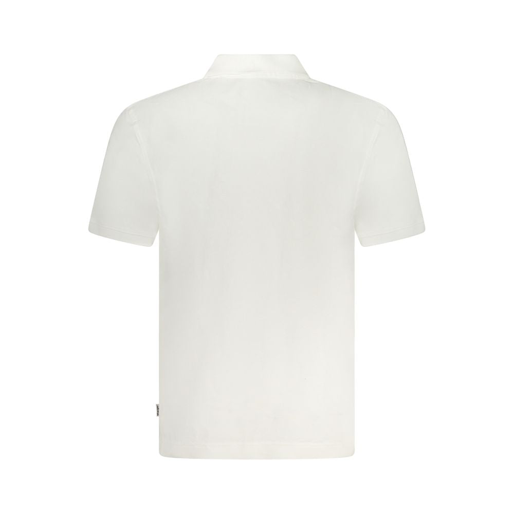 Wrangler White Cotton Men Polo Shirt | Regal Royce