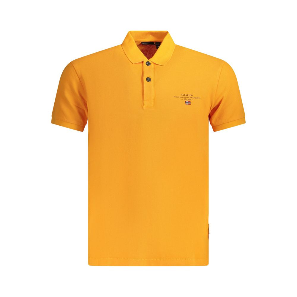 Napapijri Arancione Cotton Men Polo | Regal Royce