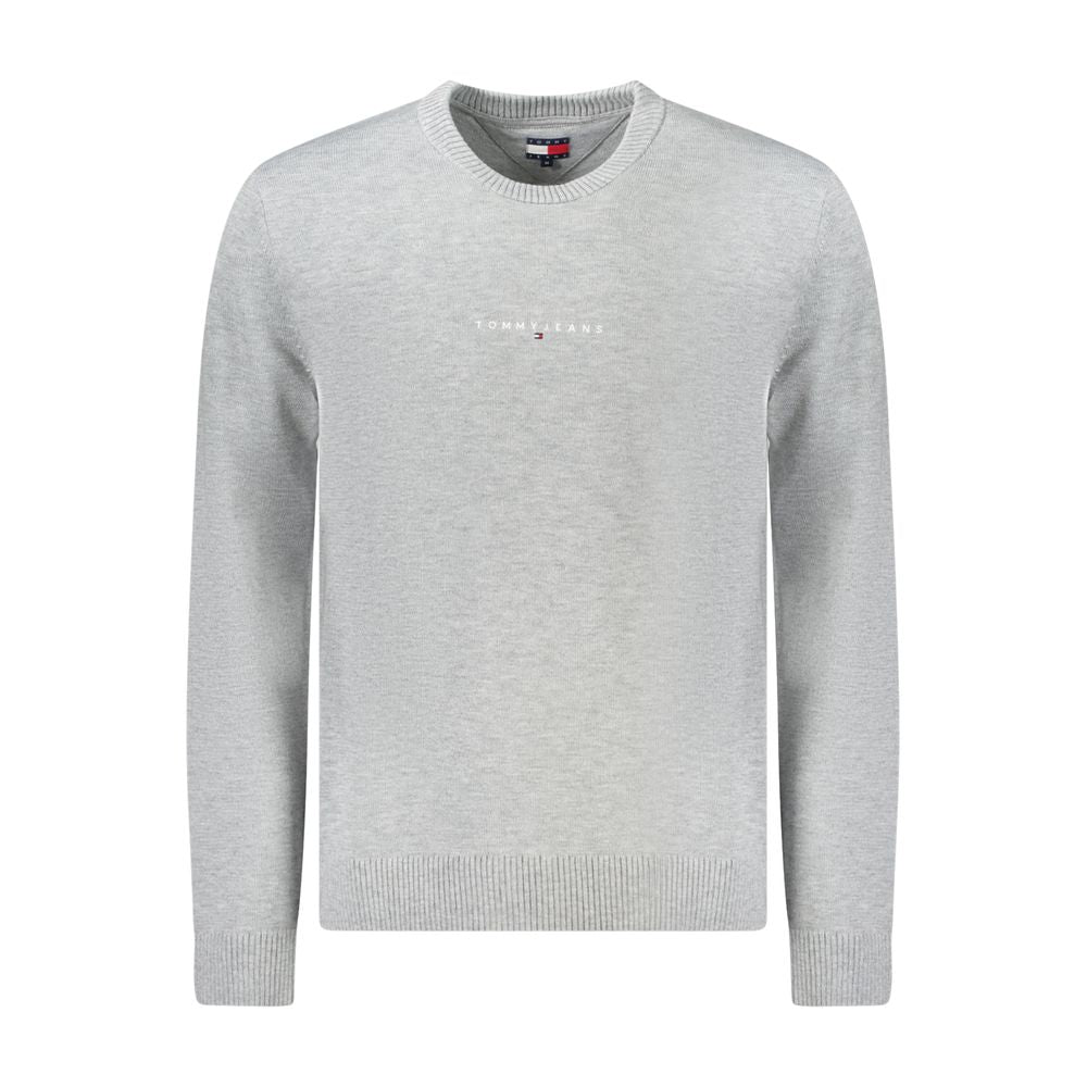 Tommy Hilfiger Grigio Polyester Men's Sweater | Regal Royce