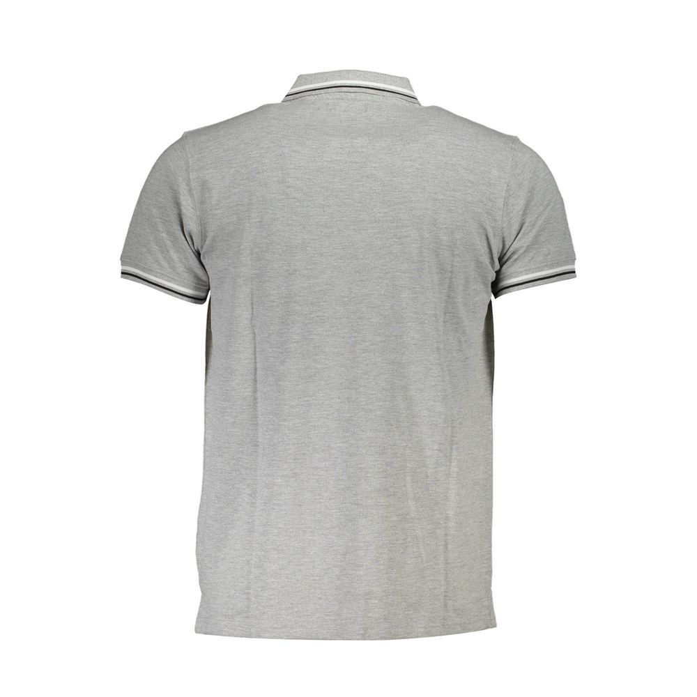 Cavalli Class Grigio Cotton Men Polo | Regal Royce