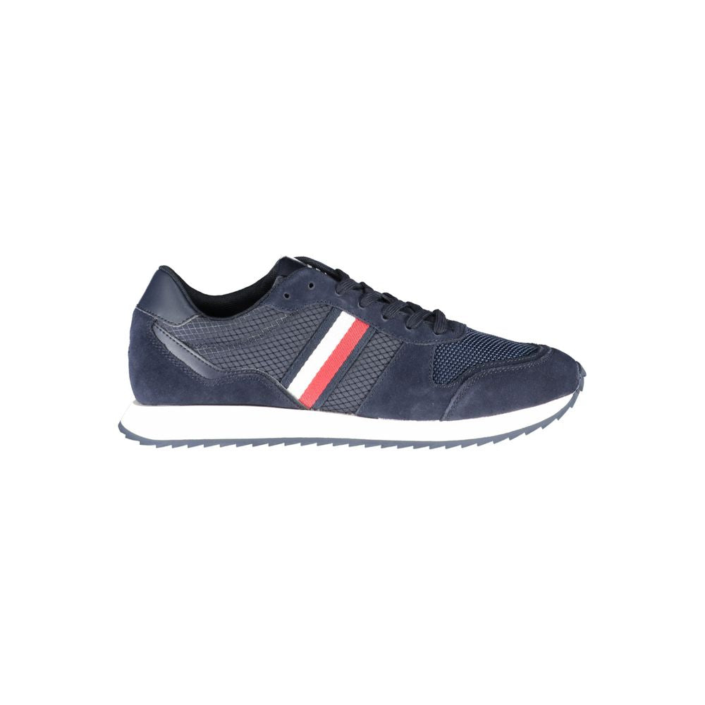 Tommy Hilfiger Blue Polyester Men Sneaker | Regal Royce