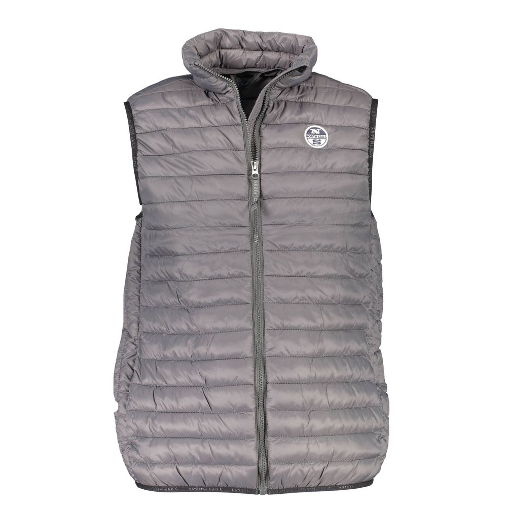 North Sails Grigio Poliammide Mens Vest | Regal Royce