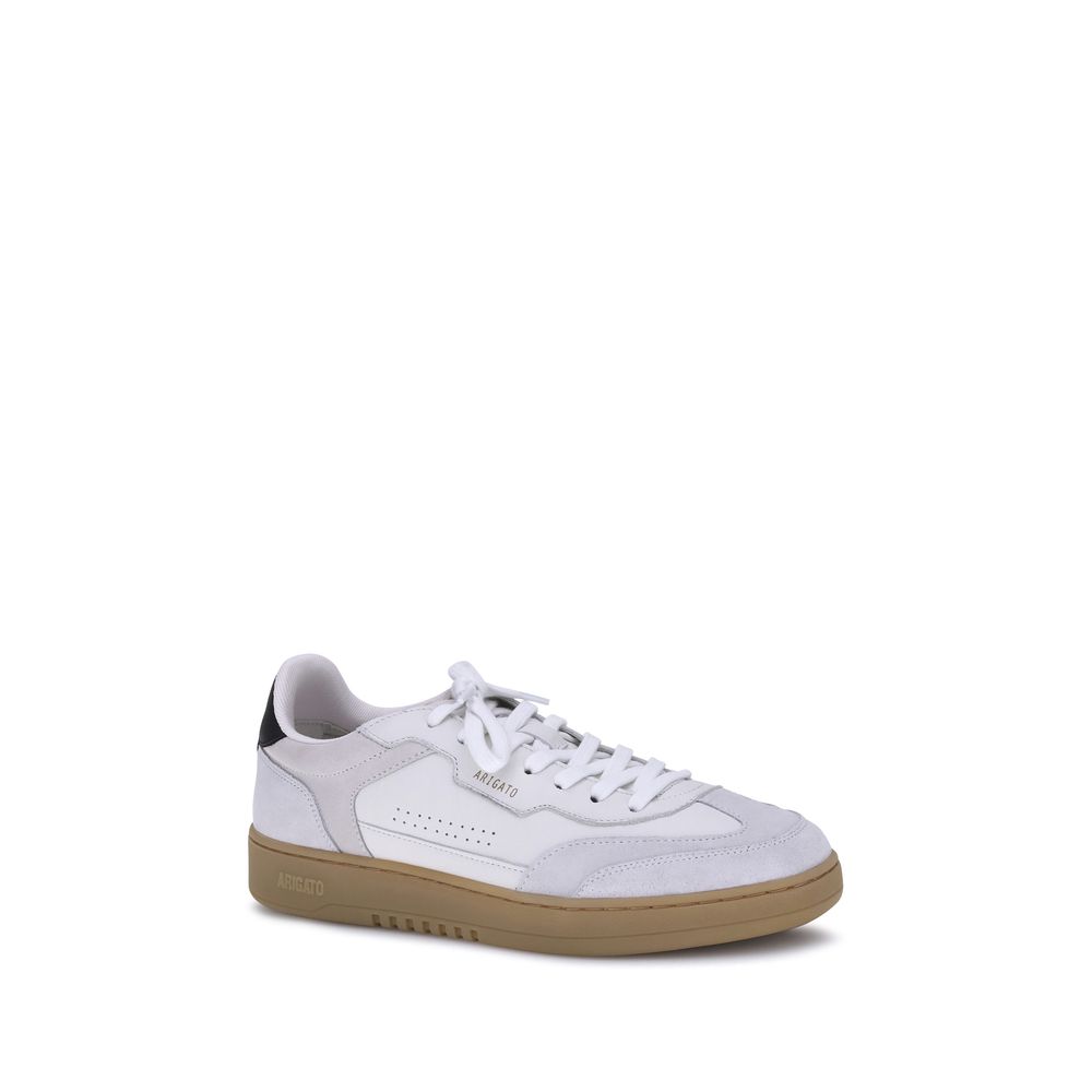 Axel Arigato White Calf Leather Bos Taurus Low Top Sneakers | Regal Royce
