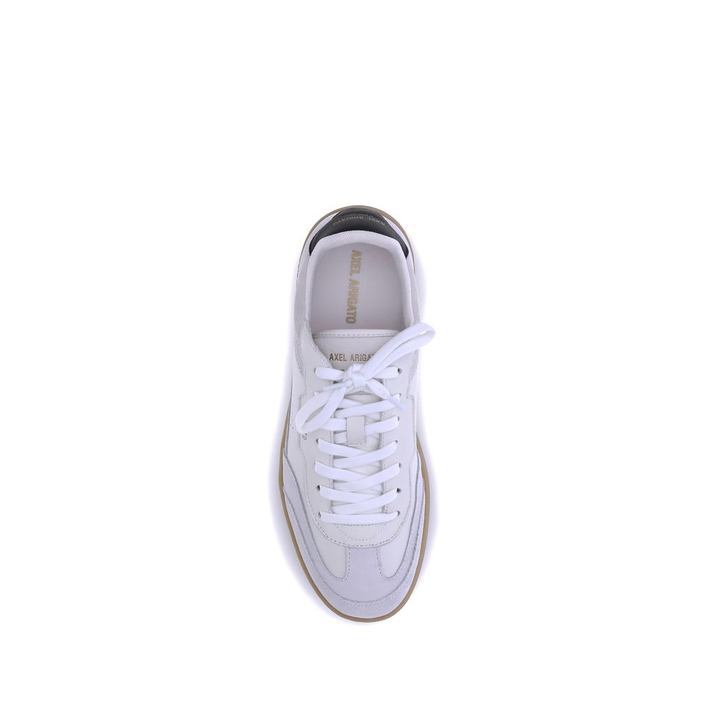 Axel Arigato White Calf Leather Bos Taurus Low Top Sneakers | Regal Royce
