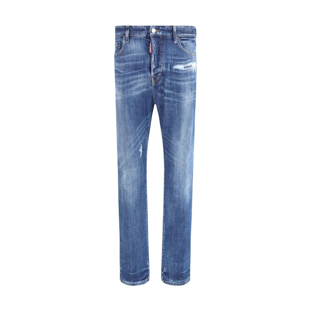 Dsquared² Blue Cotton Skinny Jeans | Regal Royce