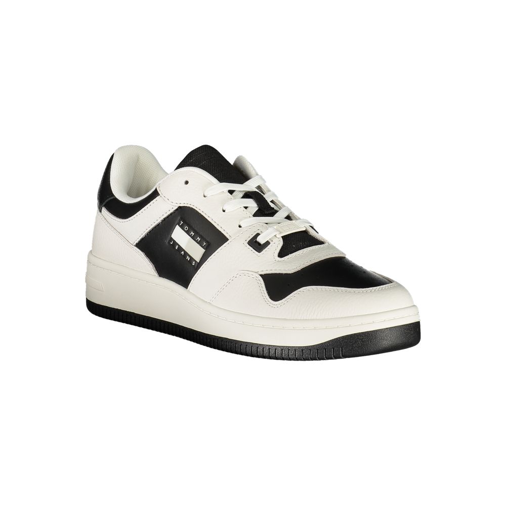 Tommy Hilfiger Bianco Polyurethane Men Sneaker | Regal Royce