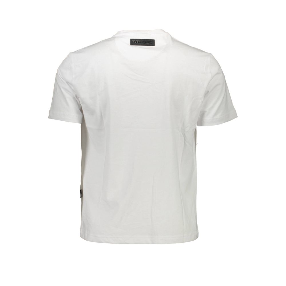 Plein Sport White Cotton T-Shirt