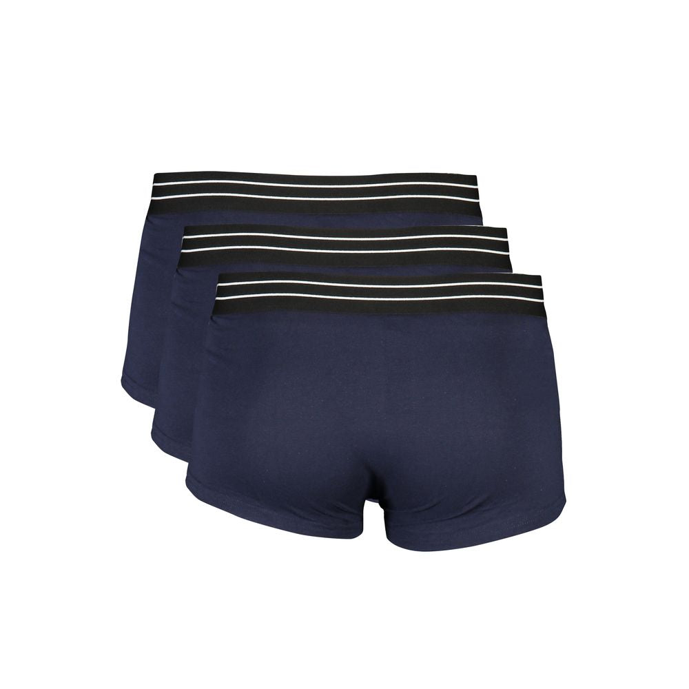Cavalli Class Blu Cotton Men Boxer | Regal Royce