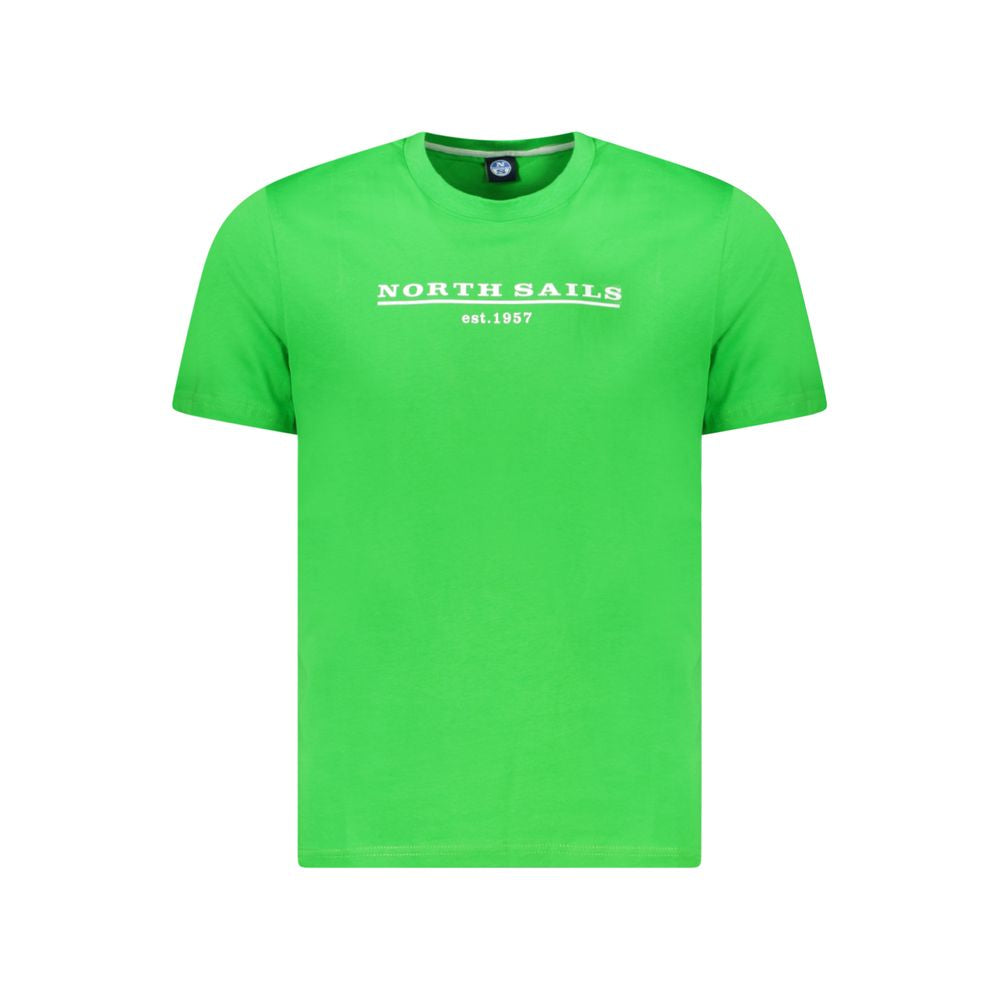 North Sails Verde Cotton Men T-Shirt | Regal Royce