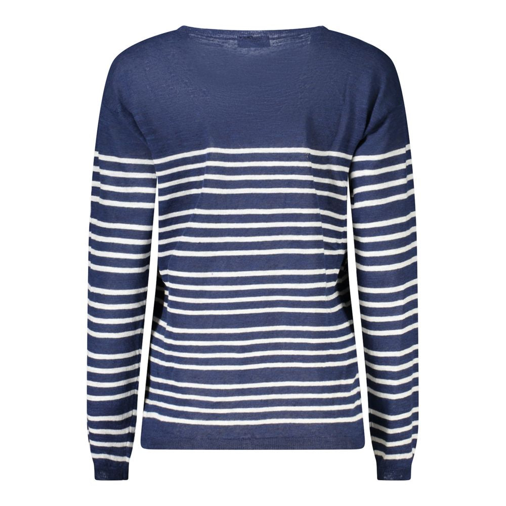 North Sails Blue Linen Women's Sweater | Regal Royce