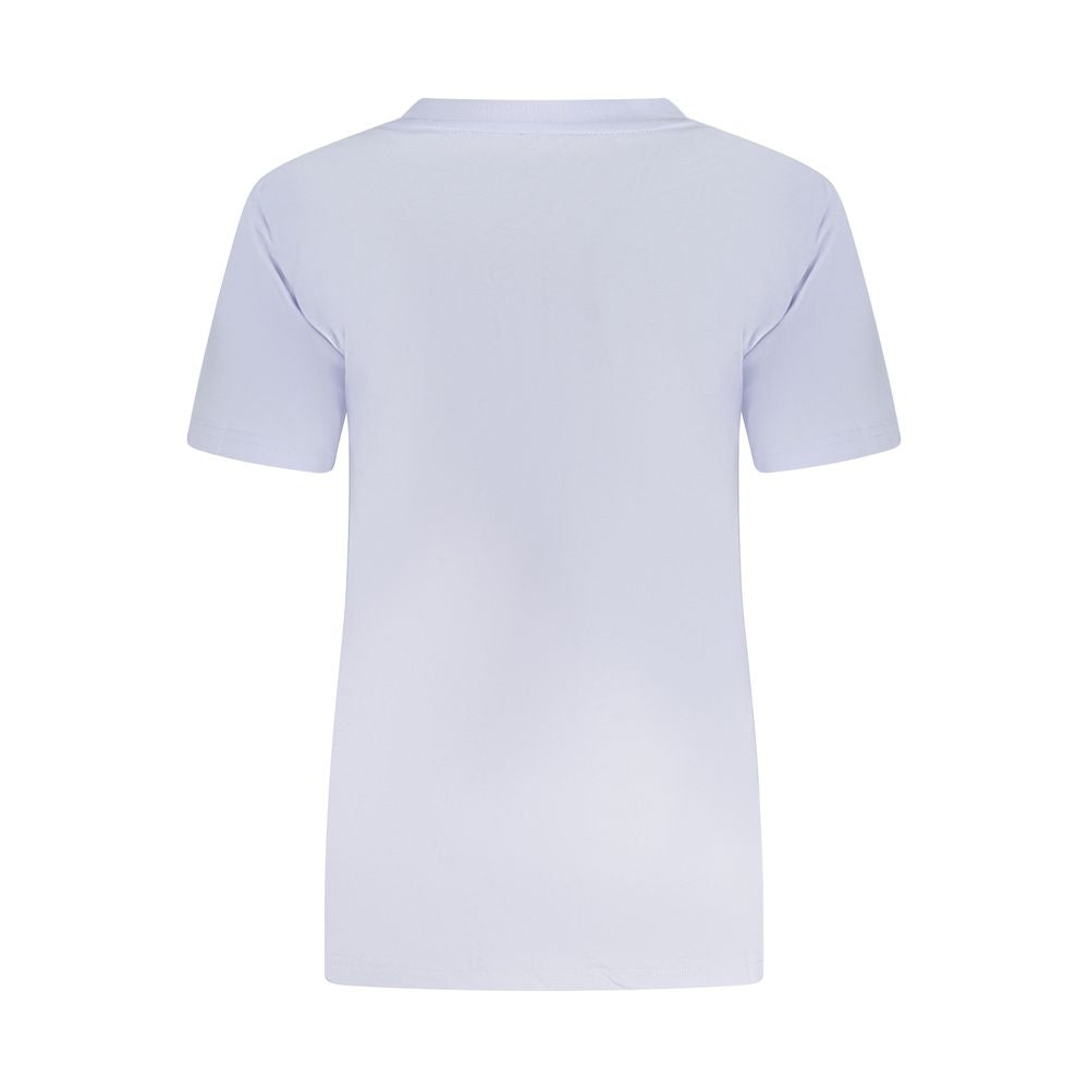 Converse Purple Cotton Women T-Shirt | Regal Royce