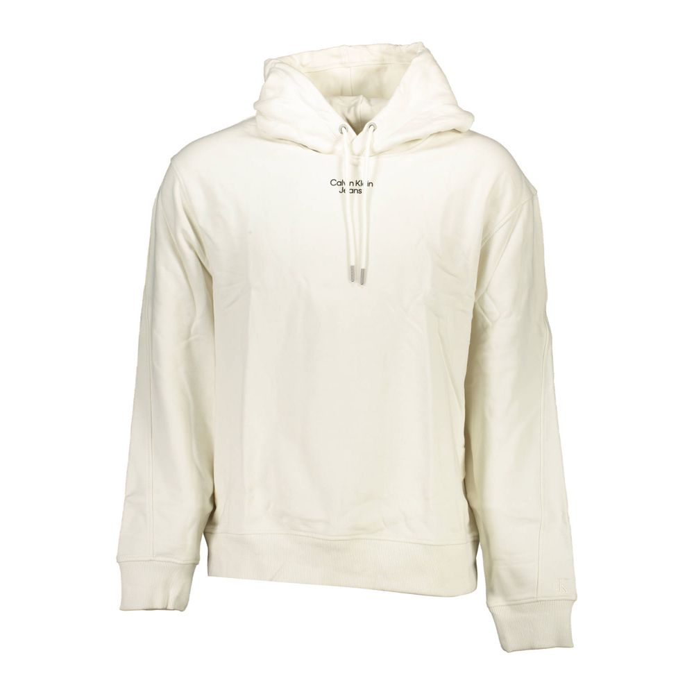 Calvin Klein Bianco Cotton Mens Sweatshirt | Regal Royce