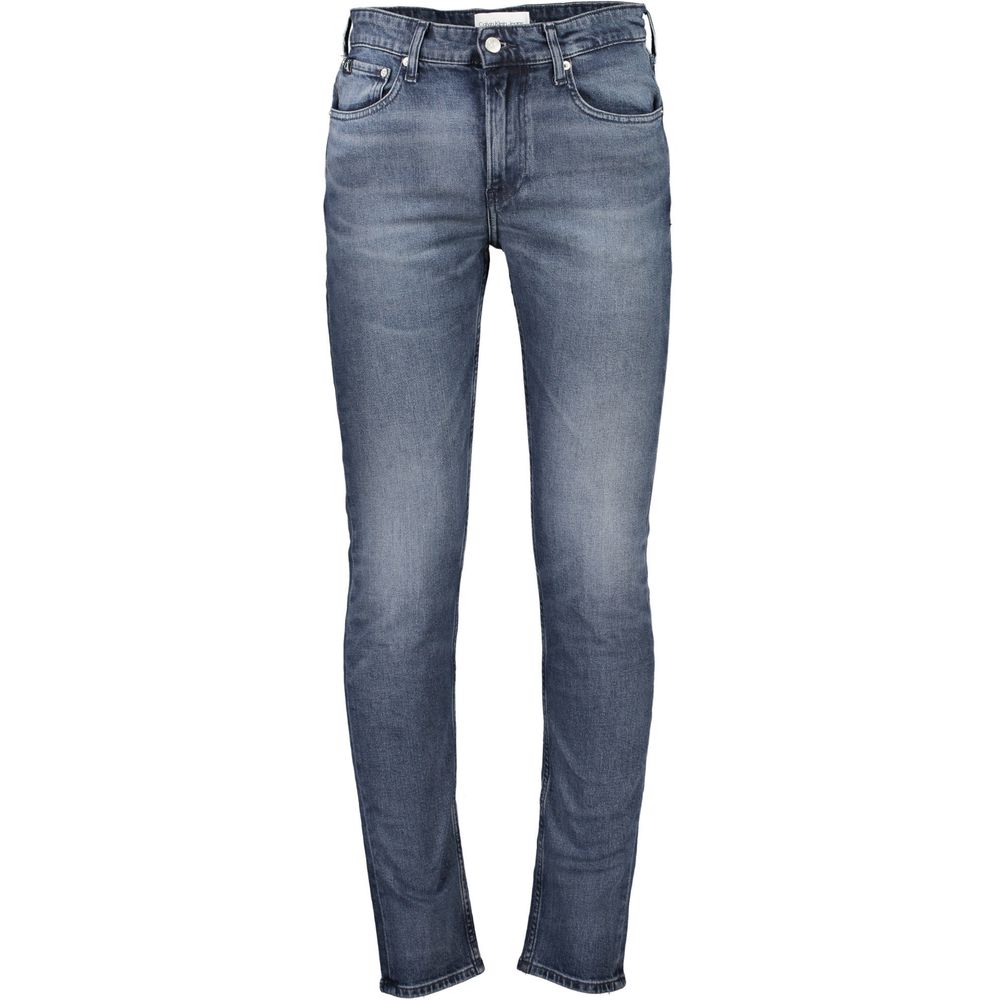 Calvin Klein Blu Cotton Men Jeans | Regal Royce