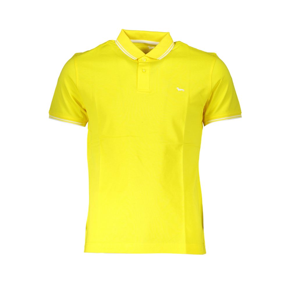Harmont & Blaine Yellow Cotton Men Polo | Regal Royce