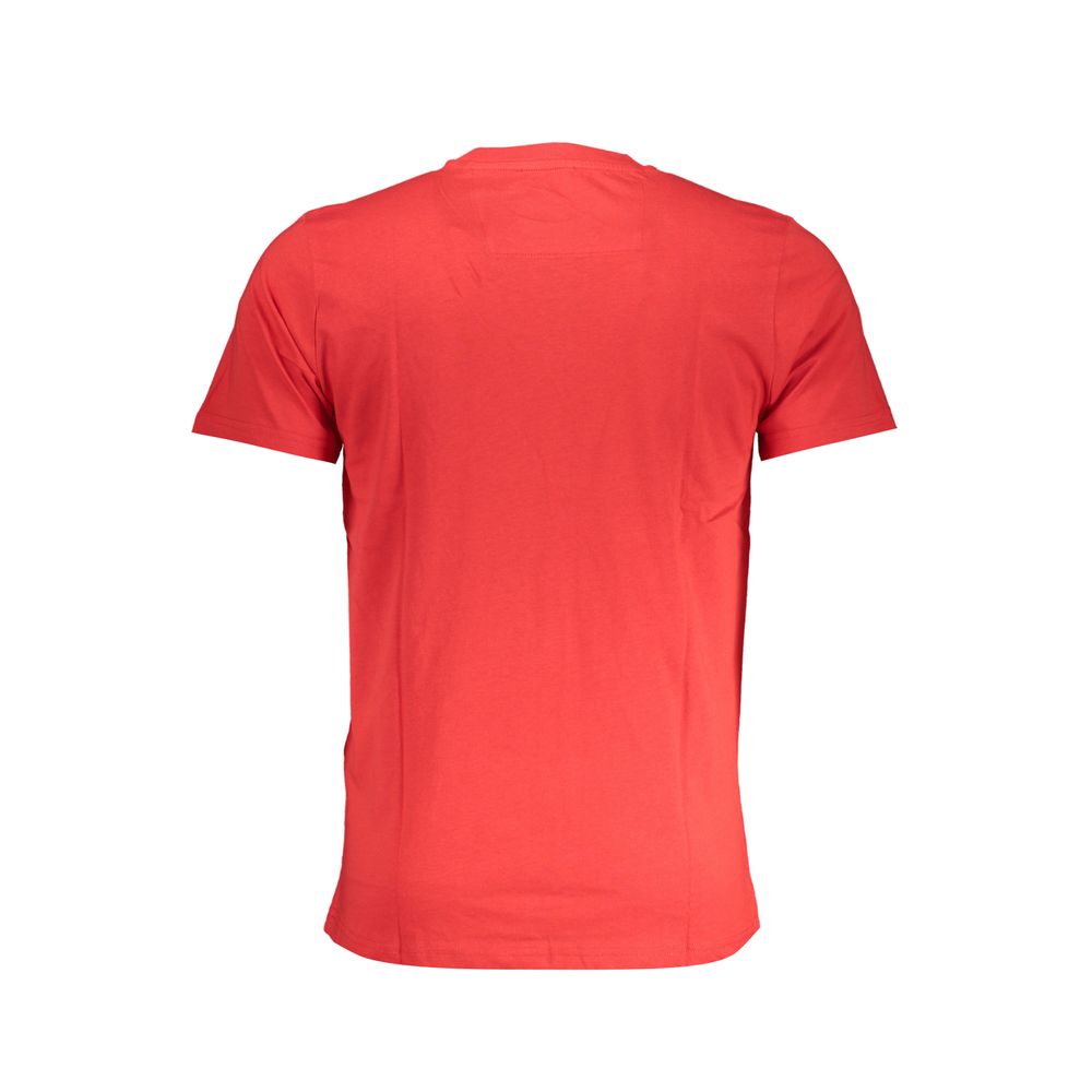 Cavalli Class Red Cotton Men's T-Shirt | Regal Royce