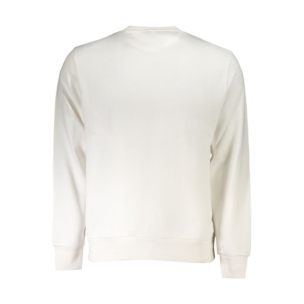North Sails Bianco Cotton Men Sweatshirt | Regal Royce