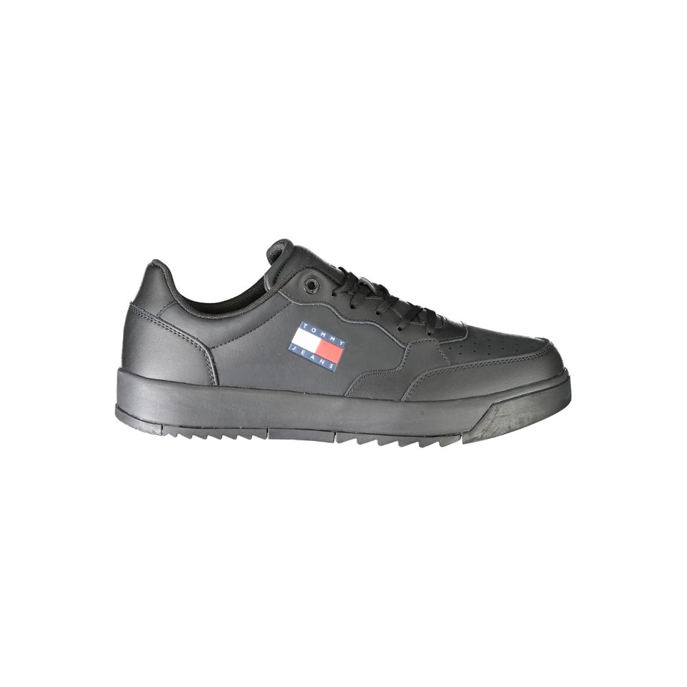 Tommy Hilfiger Nero Poliuretano Men Sneaker | Regal Royce