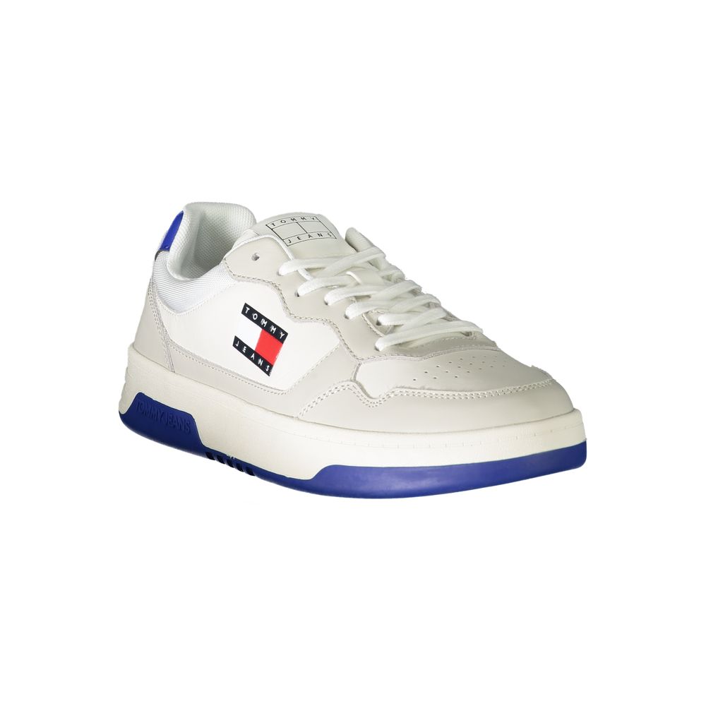 Tommy Hilfiger Bianco Polyurethane Men Sneaker | Regal Royce